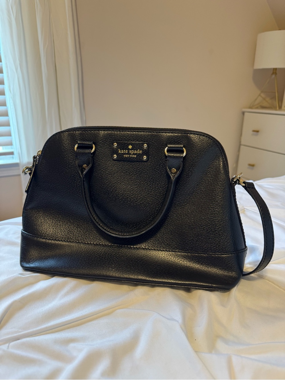 Kate Spade Wellesley Rachelle Black Purse